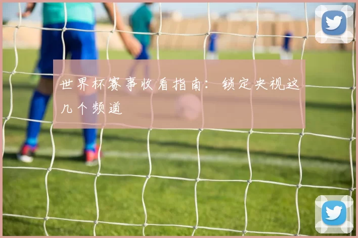 世界杯赛事收看指南：锁定央视这几个频道