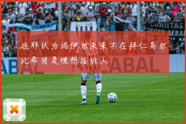 迈耶认为诺伊尔未来不在拜仁乌尔比希将是理想接班人