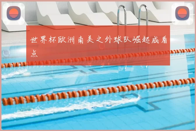 世界杯欧洲南美之外球队崛起成看点